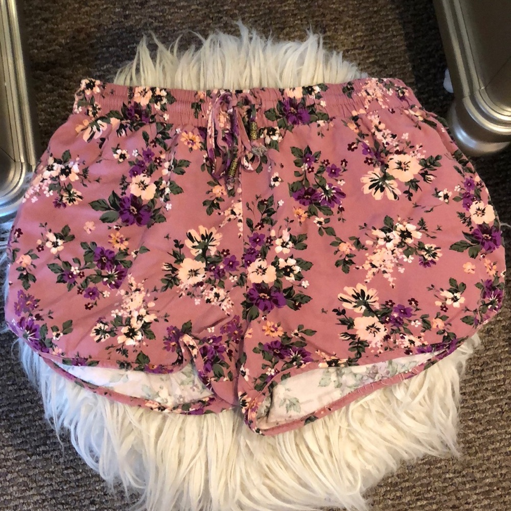 Pink Republic floral shorts